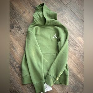 Jordan Olive Green Pullover Hoodie